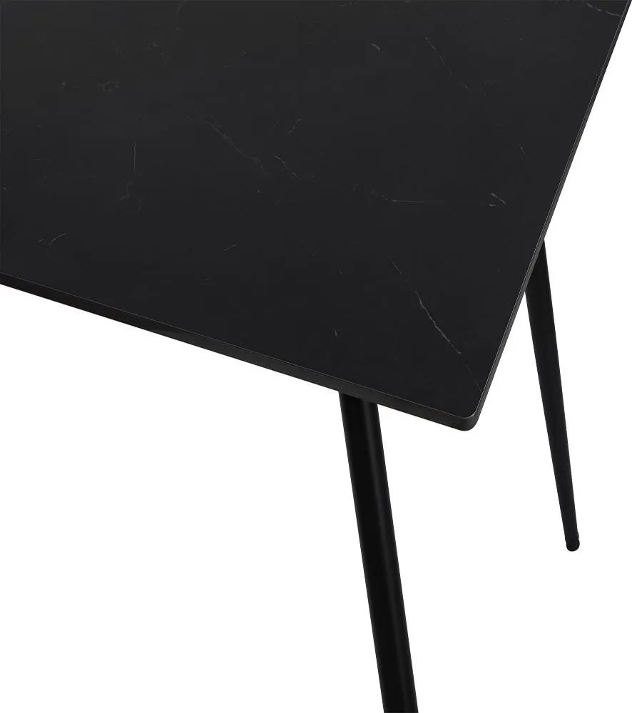 Masă de dining AVENBERG MONTE 140 - Negru