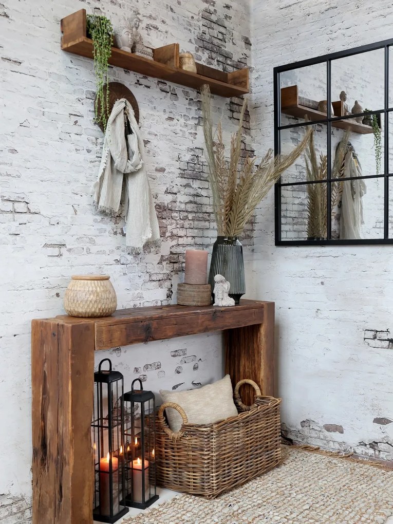 Cuier, din lemn reciclat, pentru decor, Grimaud - Ana