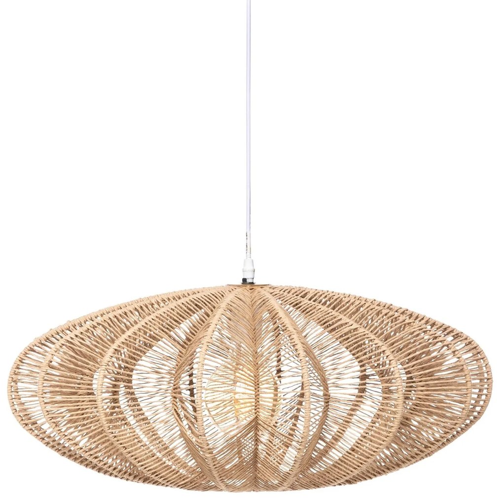 Lampă suspendată Tery împletită, Ø 57 cm