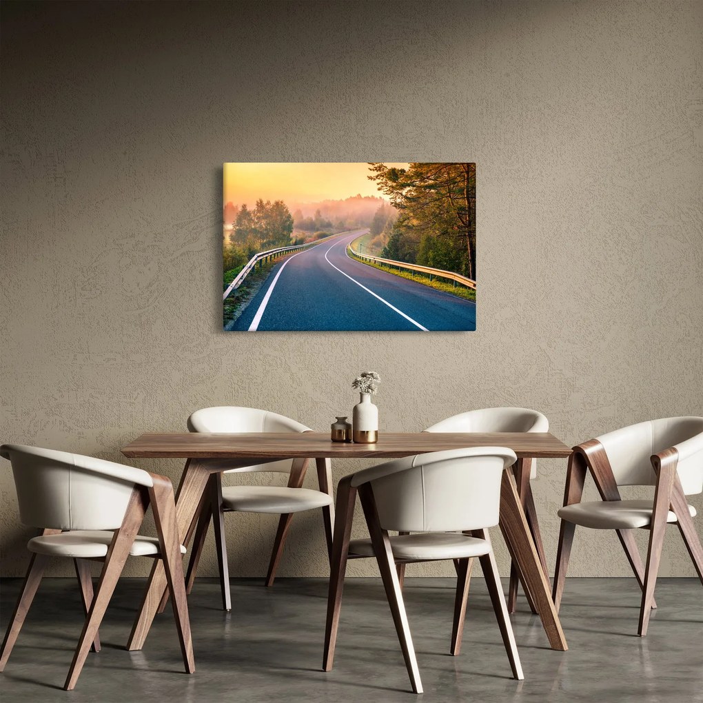 Tablou - Călătoria la răsăritul soarelui (90x60 cm)
