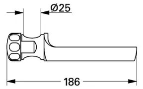GROHE 28856000 - Săpunieră RELEXA, transparentă