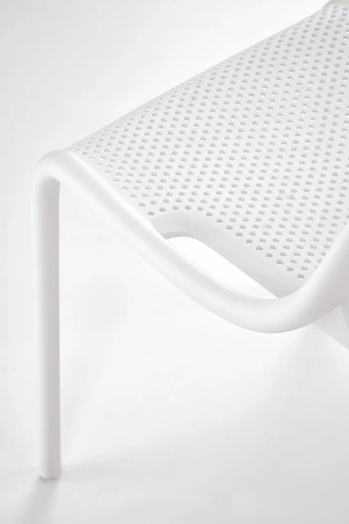 Scaun plastic K532 alb