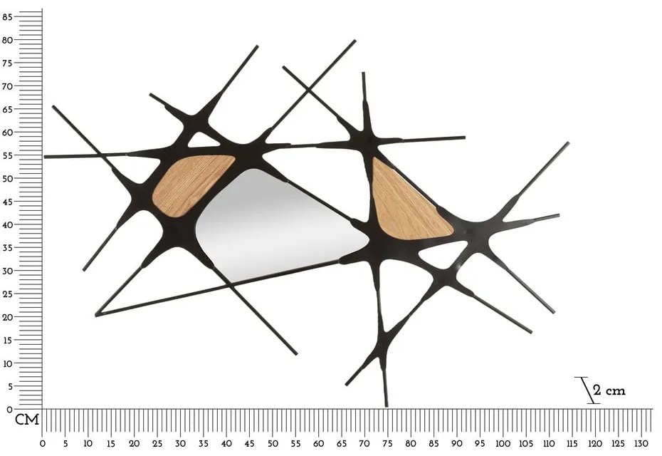 Decorațiune de perete din metal 114x80 cm Absy – Mauro Ferretti