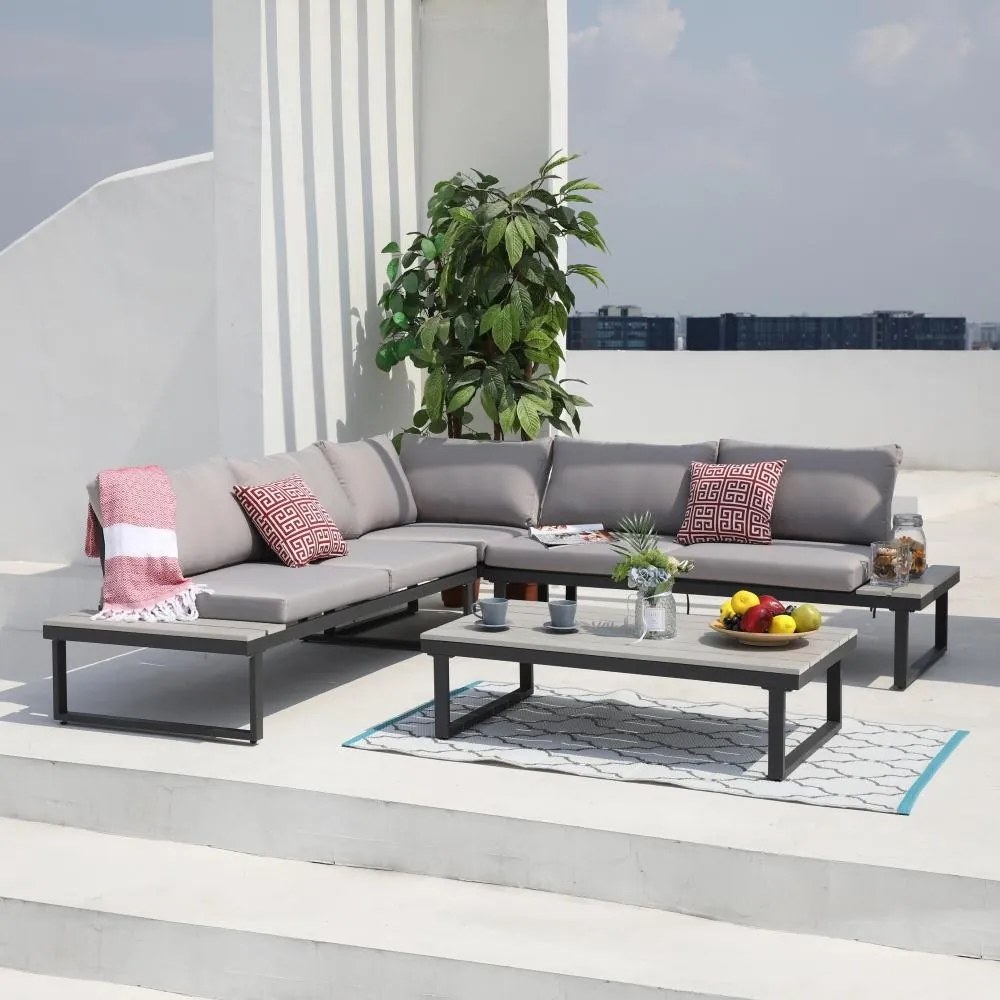 Set mobilier de grădină MODENA - Gri