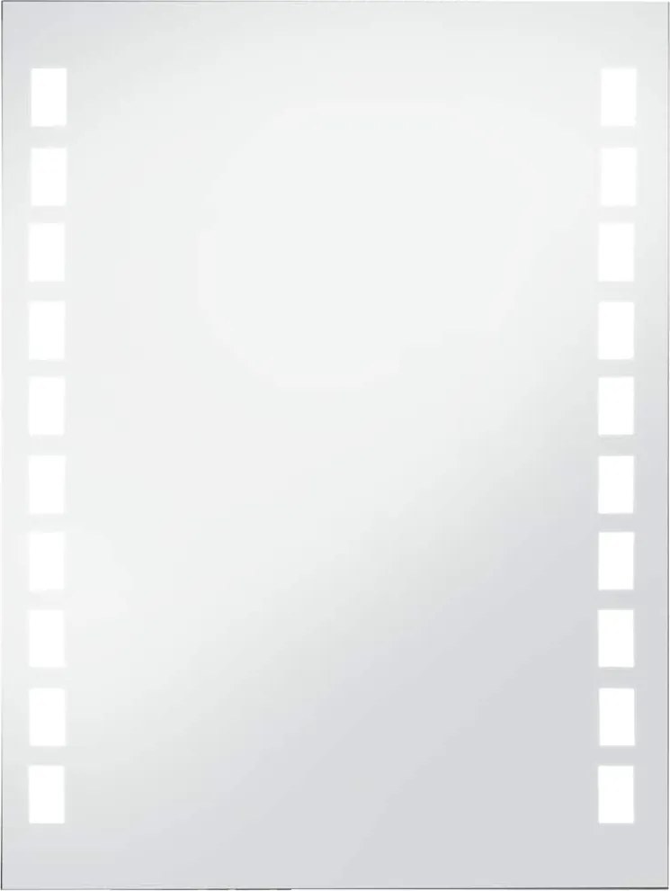 vidaXL Oglindă cu LED de perete de baie, 60 x 80 cm