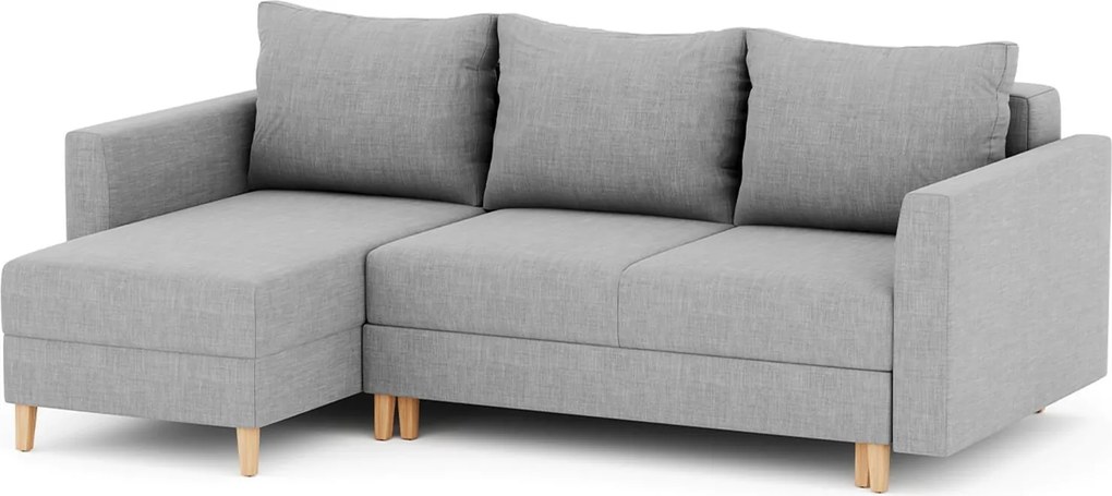 Coltar lemn masiv Oslo Extensibil, 235 × 160 × 85 cm
