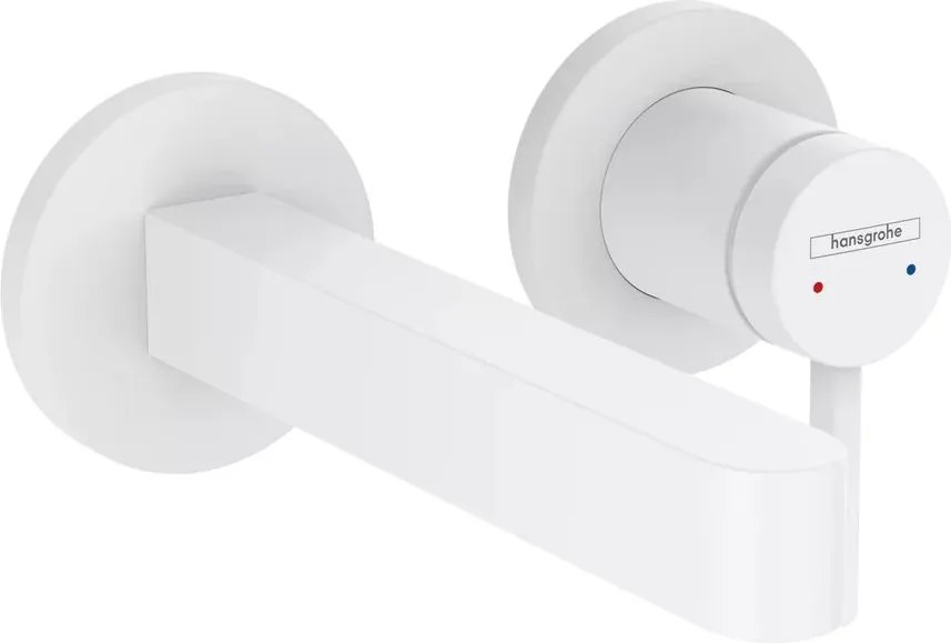Baterie lavoar incastrata Hansgrohe Finoris alb 16.8 cm