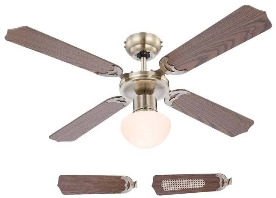 Ventilator de tavan Globo CHAMPION 03804, 1xE27/60W/230V