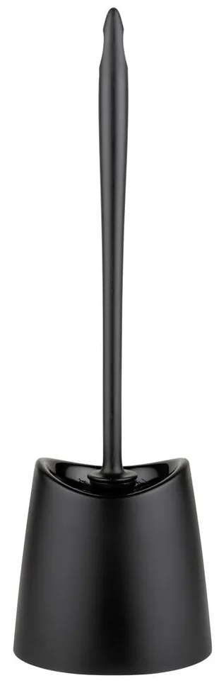Perie de WC neagră din plastic Portes – Allstar