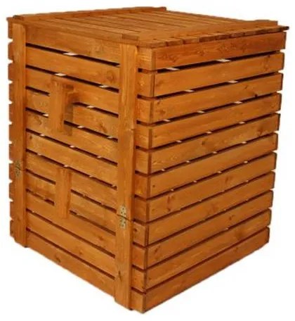 Composter de grădină din lemn - 1200l
