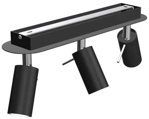 Spot PRESTON 3xGU10/40W/230V negru