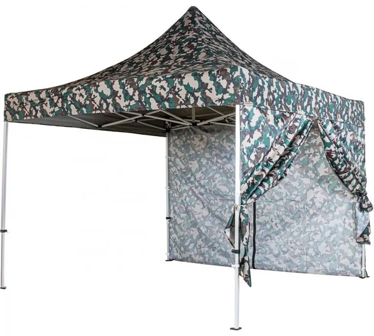 Perete lateral cu fermoar,pădure,pentru cortul INSTENT "PRO"