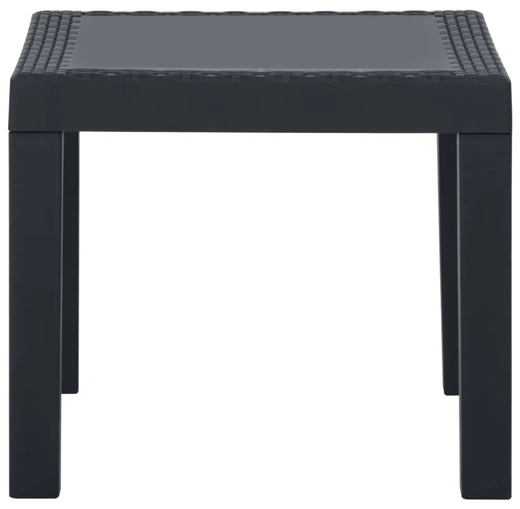 Set mobilier de gradina Culoare negru, OBASI