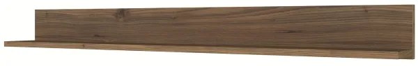 Raft de perete RANI 135,8x15 cm maro