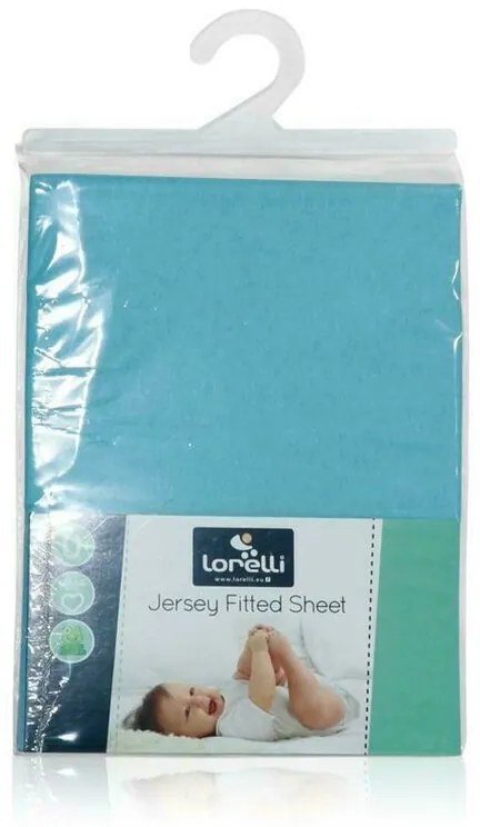 Lorelli - Cearceaf Jersey 60/120 cm Blue