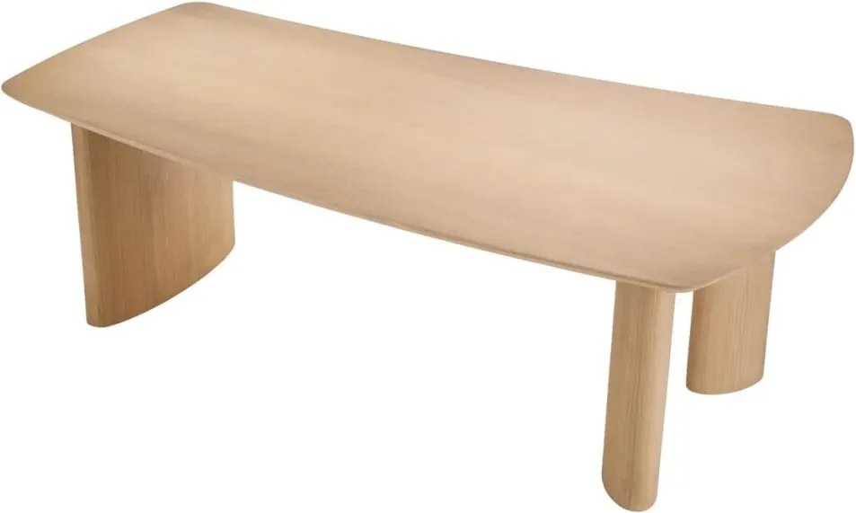 Masa design LUX Bergman S furnir stejar, 230x120cm