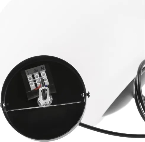 BRILAGI - Lustră suspendată pe cablu PEBBLES 1xE27/40W/230V, diam. 40 cm, neagră