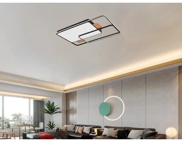 Plafonieră LED reglabilă LED/280W/230V 3000-6500K + telecomandă