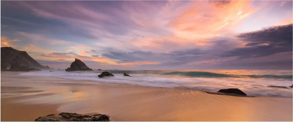 Tablou - Praia da Adraga (120x50 cm)