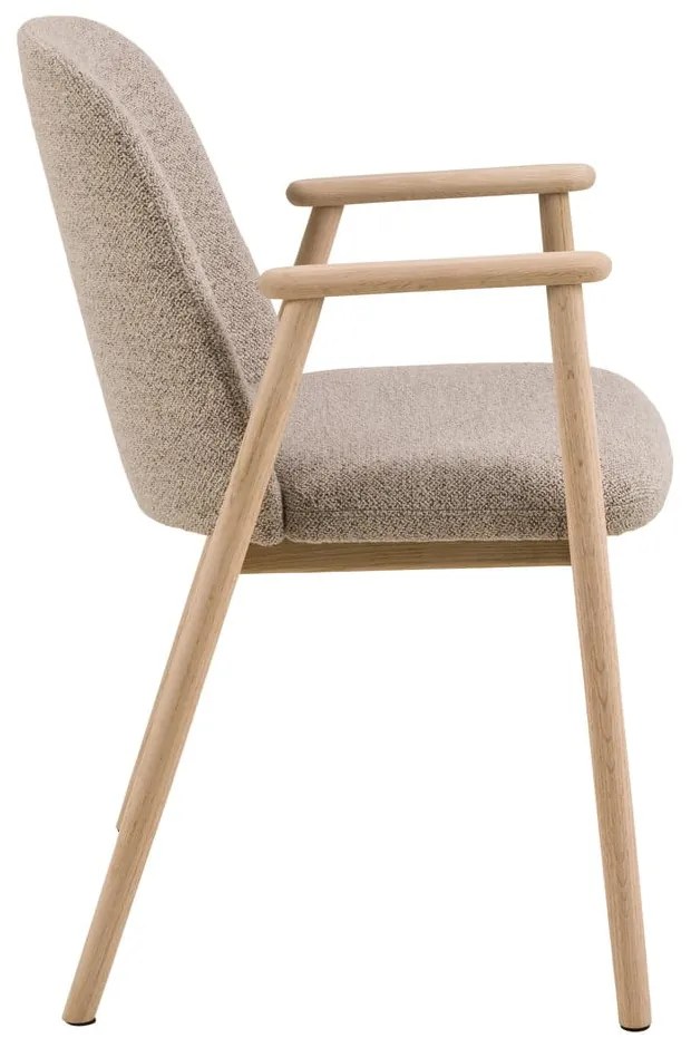 Scaun de dining bej Leo – Actona