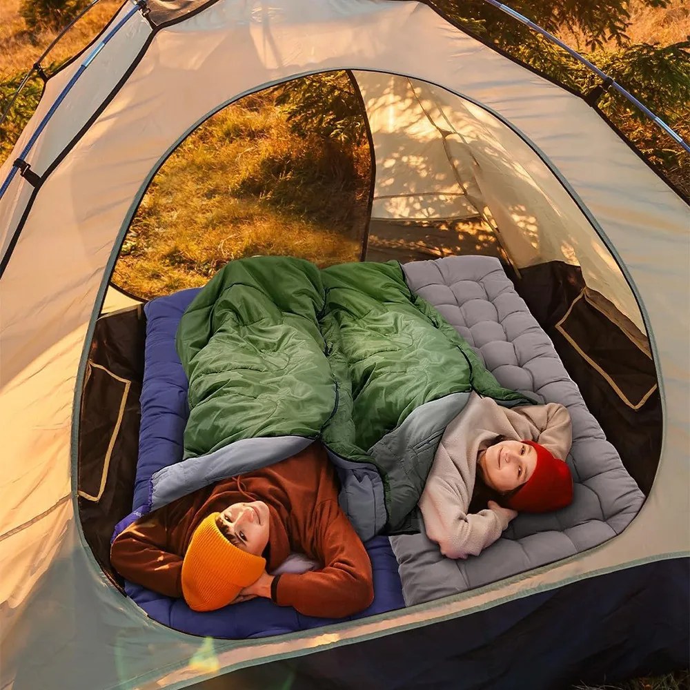 Sac de dormit, verde