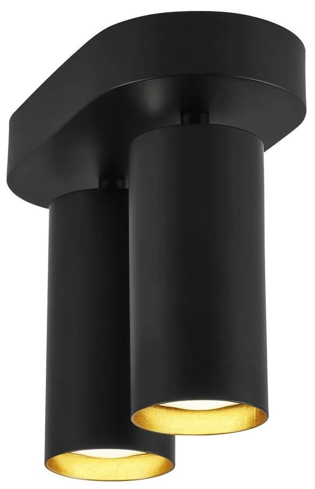 Plafoniera cu 2 spoturi design modern MIMI negru 2120456003 NL