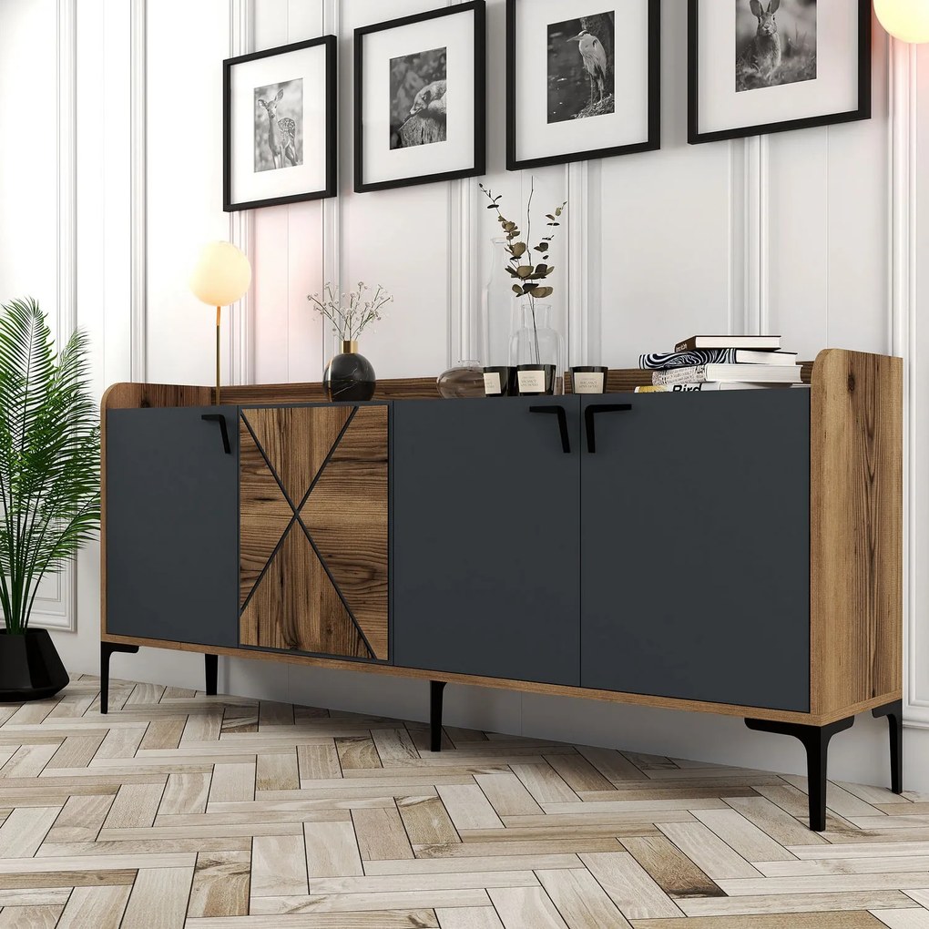 Dulap Venedikt (nuc + Antracit). 1072730