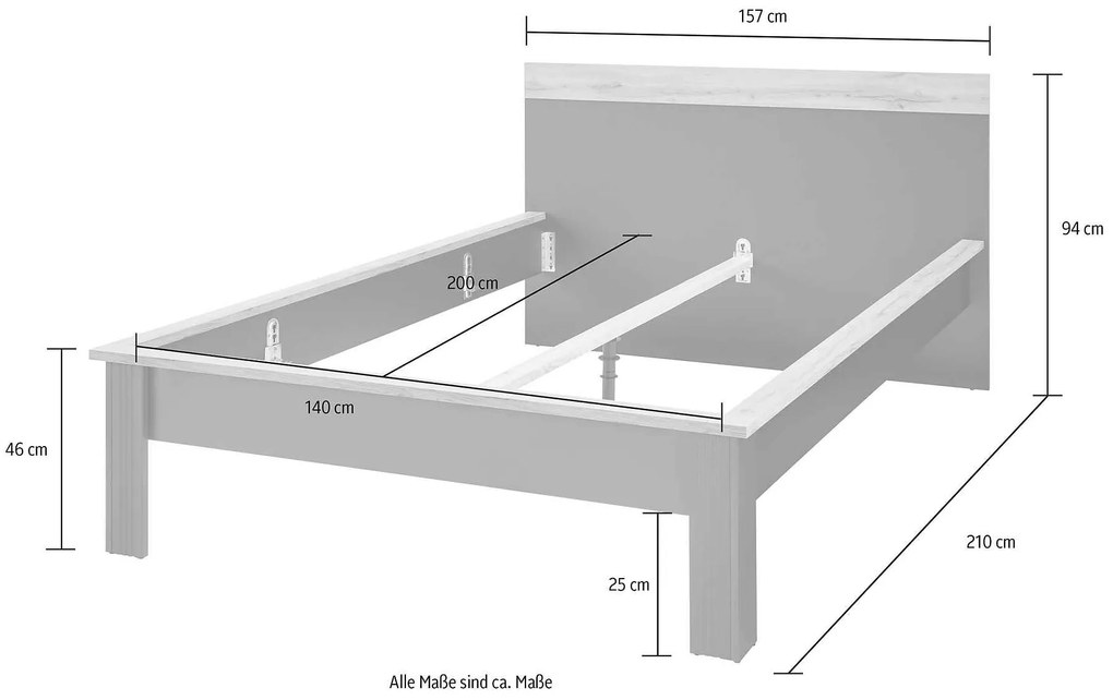 Cadru pat 140x200 cm