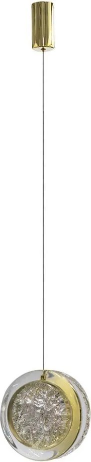 Pendul LED design decorativ EUFORIA 13 auriu