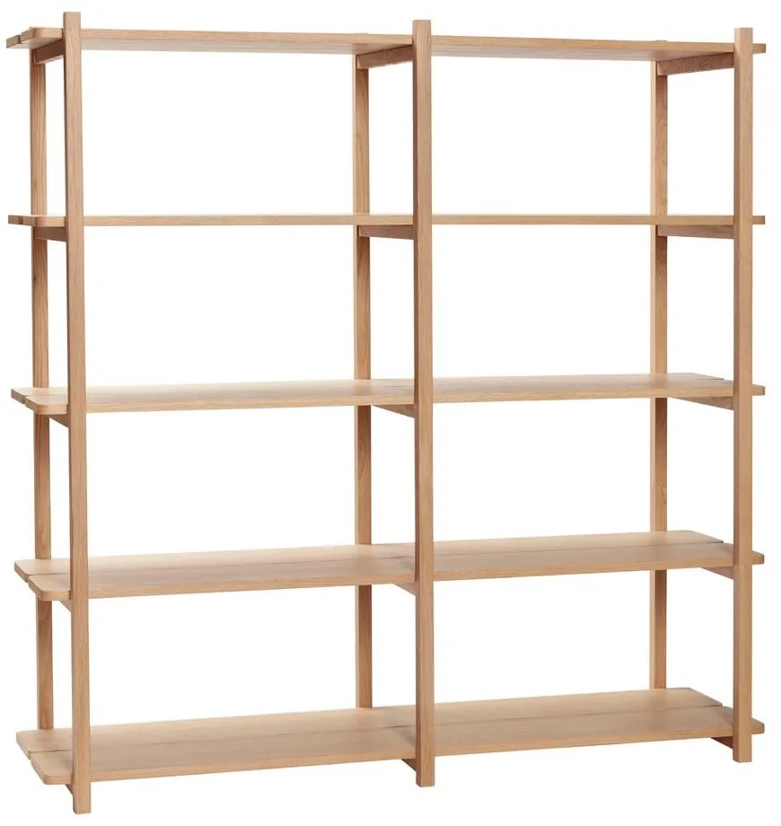 Etajeră din lemn de stejar 150x150 cm Mason – Hübsch