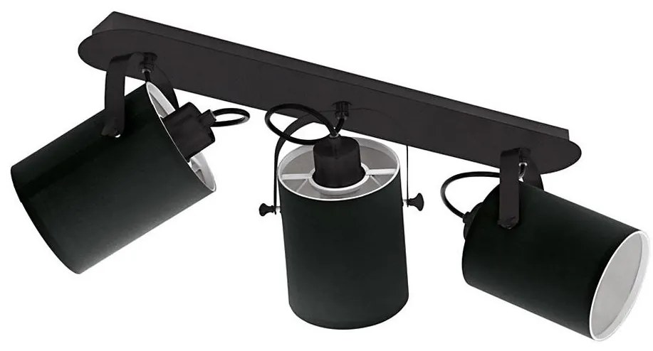 Eglo 33647 - Plafonieră cu spoturi VILLABATE, 3 x E27 / 10W / 230V