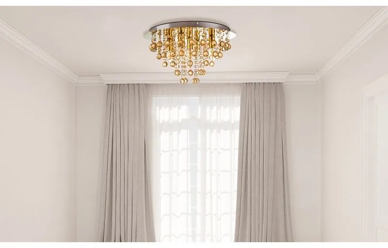 Lustra aplicata design elegant London 46cm, auriu 63040545 GL