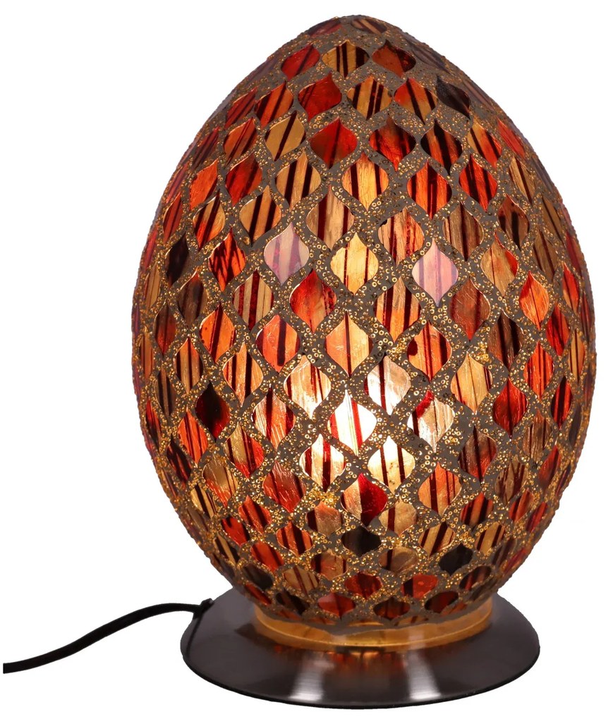 Lampa de masa Mozaic Oriental h 31,5 cm