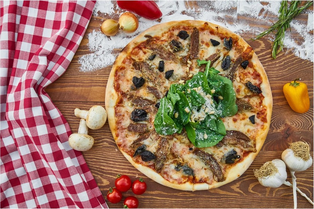 Tablou cu pizza (90x60 cm)