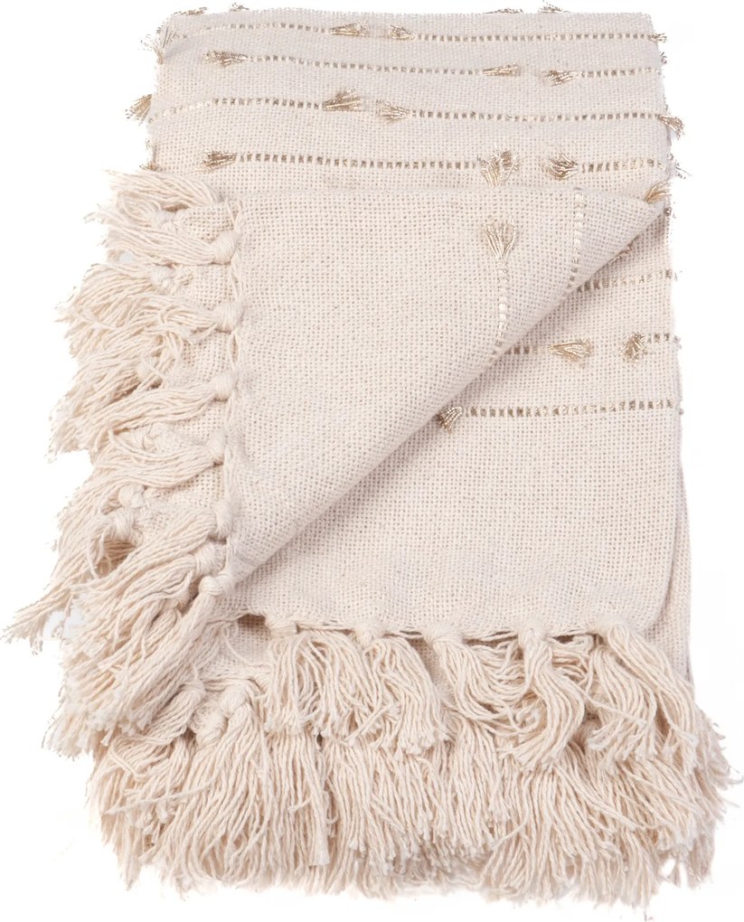 Cuvertură de pat boho GOLDEN SUNSET, 125 x 150 cm