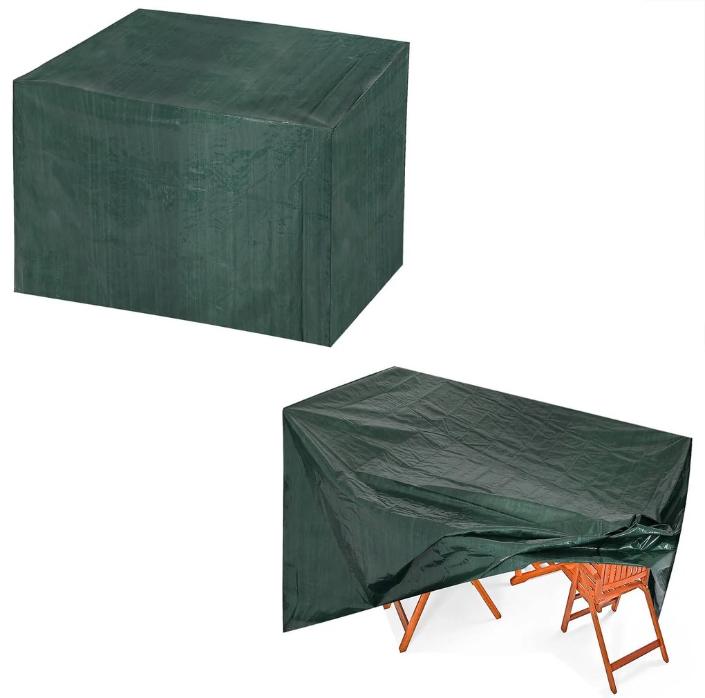 Deuba Husa de protectie pentru fitinguri 122x112x98cm - verde