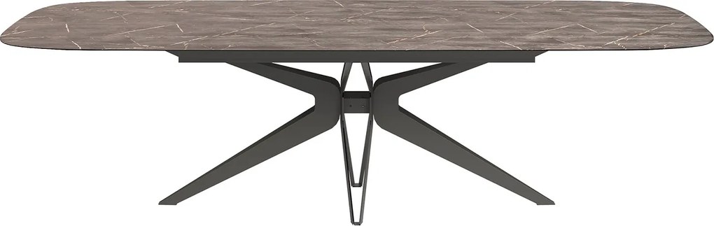 Masă lemn masiv de dining Eclat 200/275/400×120 cm - 400 cm