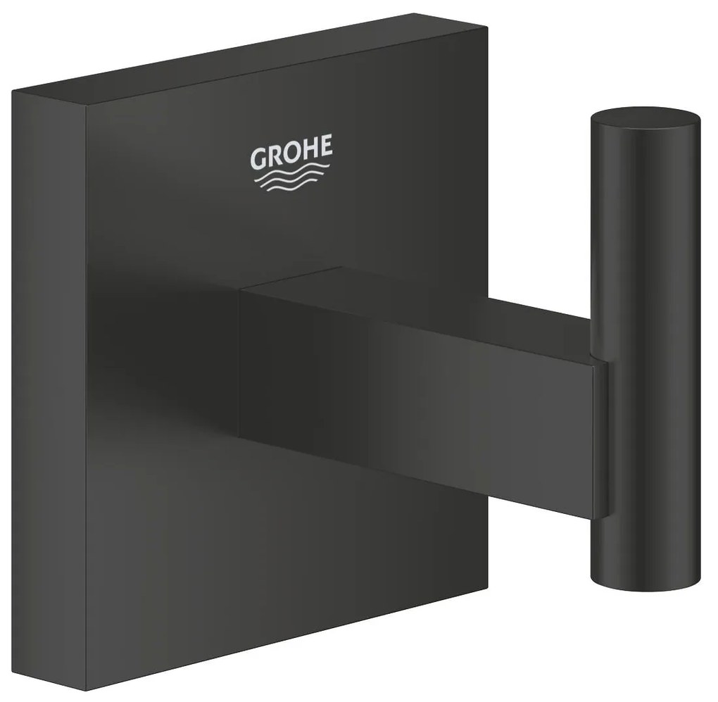 Grohe Start Cube suport prosop negru 409612430