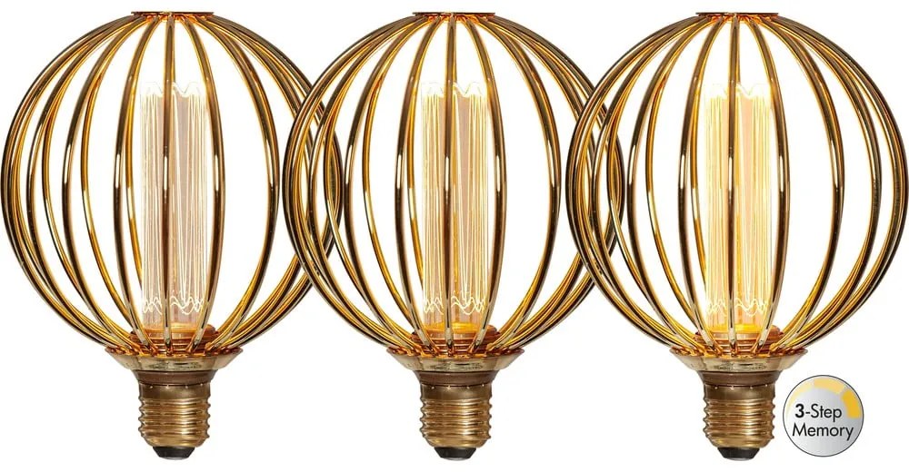 Bec LED E27, cu lumină caldă și intensitate reglabilă 4 W Soft Glow – Star Trading