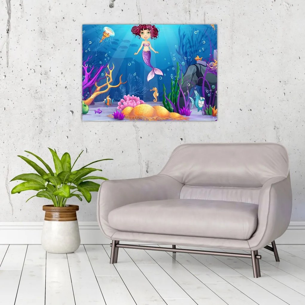 Tablou - Sirenă (70x50 cm)