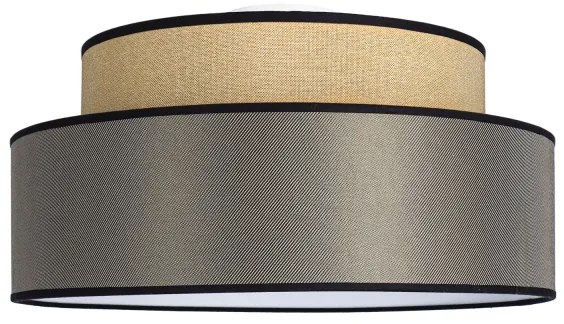 Plafonieră GRACE 1xE27/60W/230V bej/maro