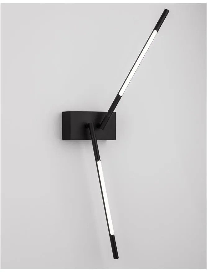 Aplica LED design modern RACCIO negru