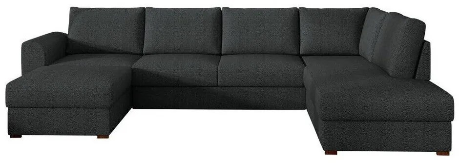 Colțar Miami 181 Cutie de pat, 305x188x85cm, 147 kg, Picioare: Lemn