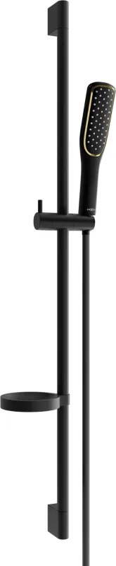 Mexen DS49 set de duș culisant, negru - 785494583-75