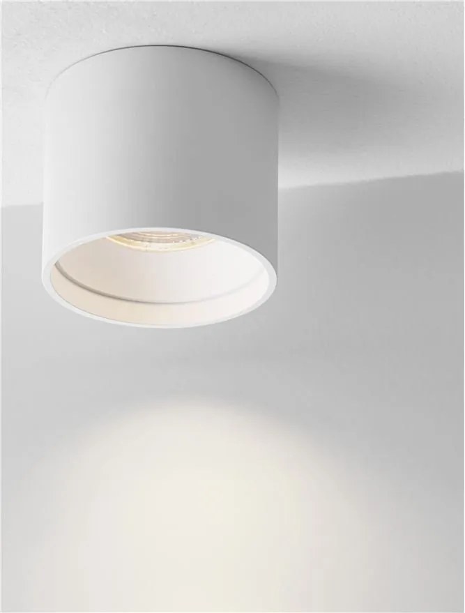 Spot LED aplicat diametru 11cm ANETO alb, NVL-9030773