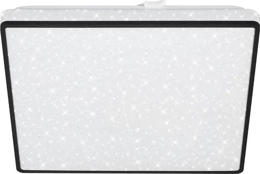 Briloner 3748-415 - Plafonieră LED STAR SKY LED/15W/230V 27x27 cm neagră