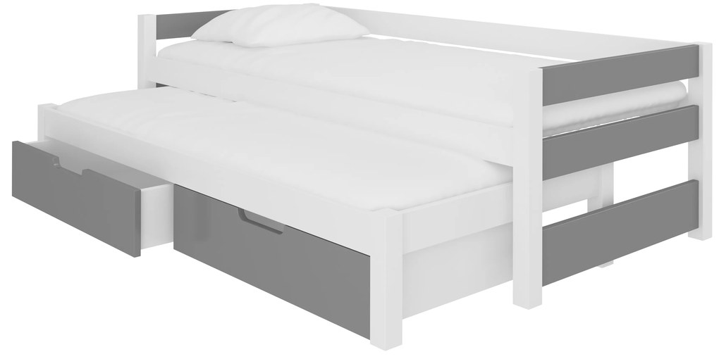 Pat pentru copii, extensibil200x90 cm. Promo -21%. 1052111