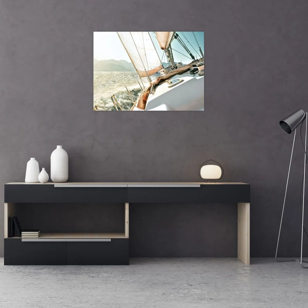 Tablou - Barcă (70x50 cm)