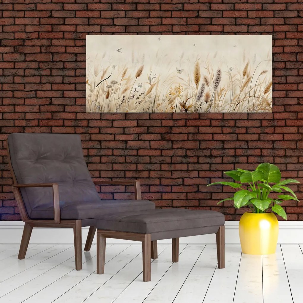 Tablou - Pajiște sălbatică (120x50 cm)