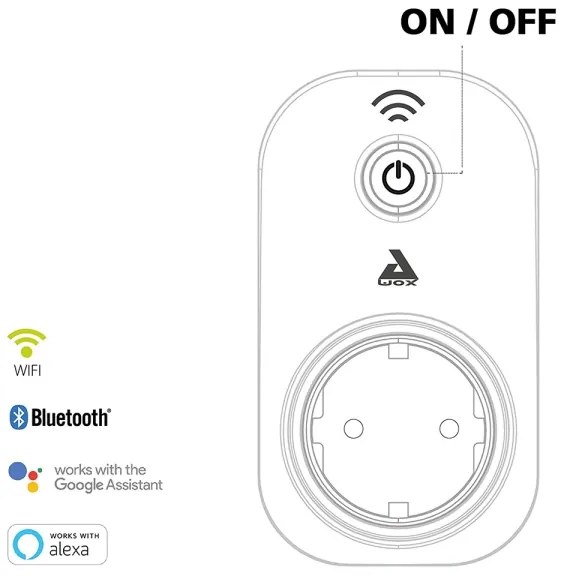 Priză inteligentă Connect plug 2300W Eglo 97476